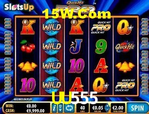 Slots com jackpots e giros grátis na UU555